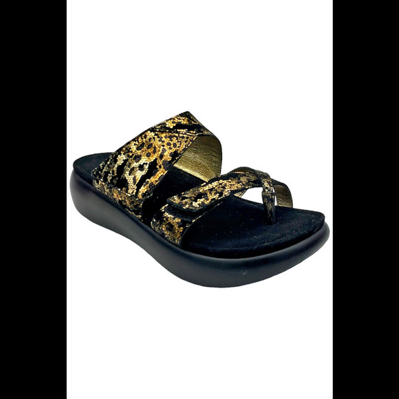 Alegria Women's Leather Toe-Loop Sandals Beatrix Glammo - Medium - Picture 1 of 3